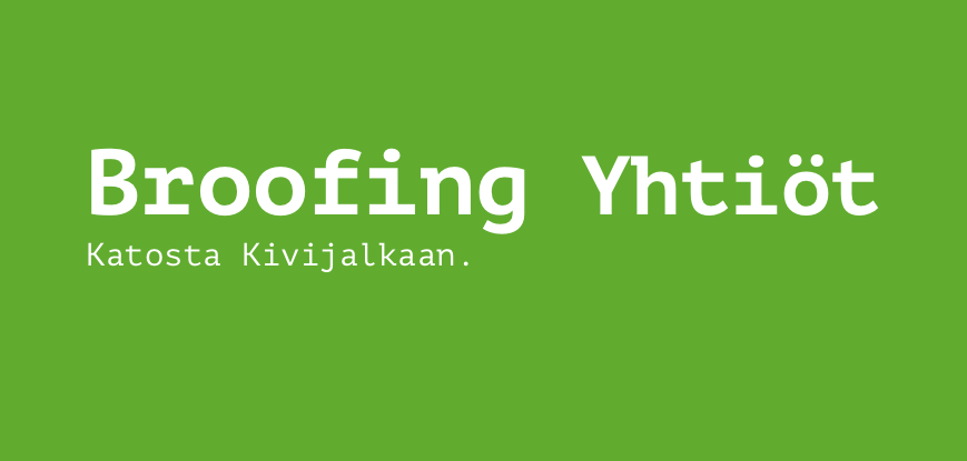 broofing-yhtiot-goes-greener